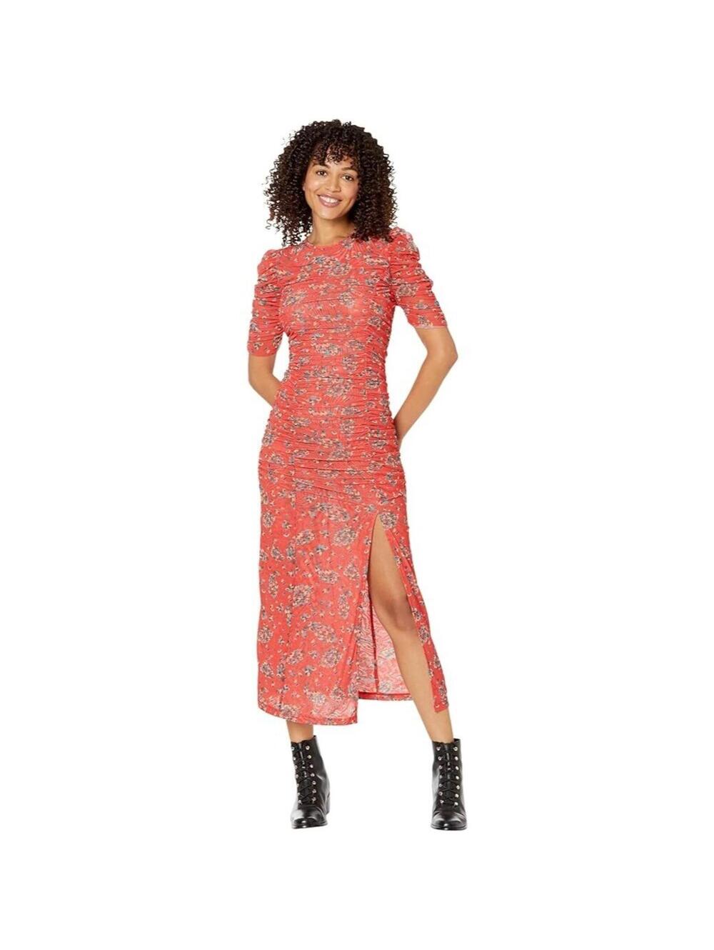 Free People Briella Midi Dress Size M #1265